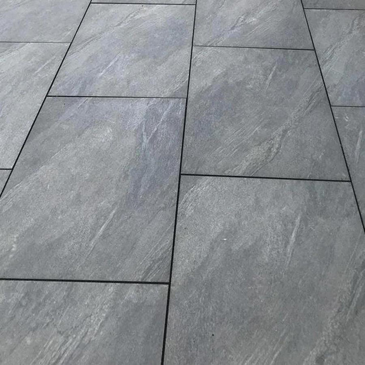 anthricate black porcelain paving 900 x 600