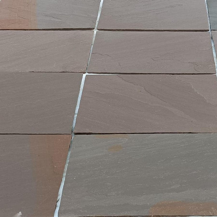 Autumn Blend Sandstone 560 Series 5 Sizes 22mm Cal. £24.00/m2 - Paving Slabs UK