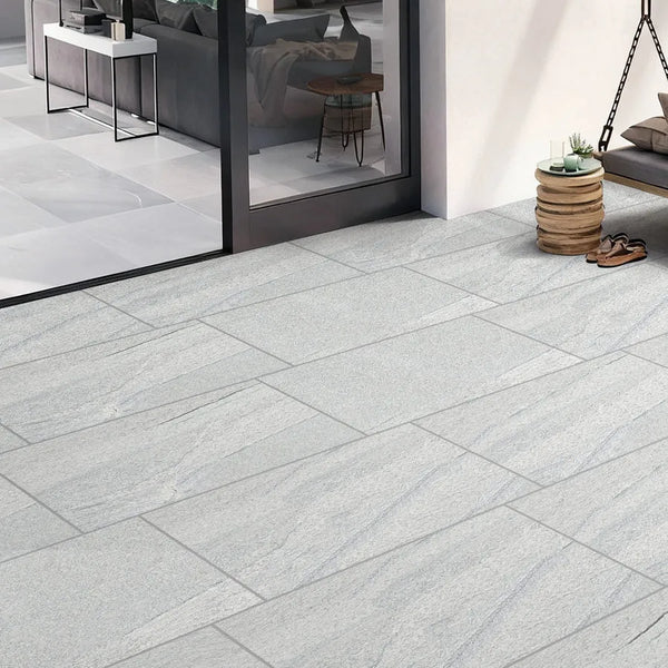 dolomite alpine blue porcelain paving slabs