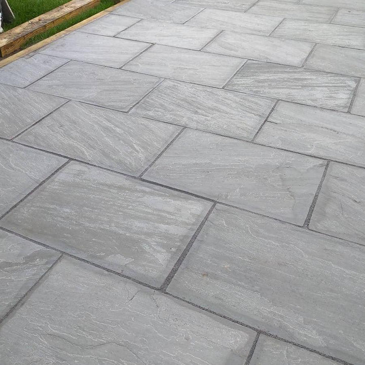 kandla grey sandstone paving