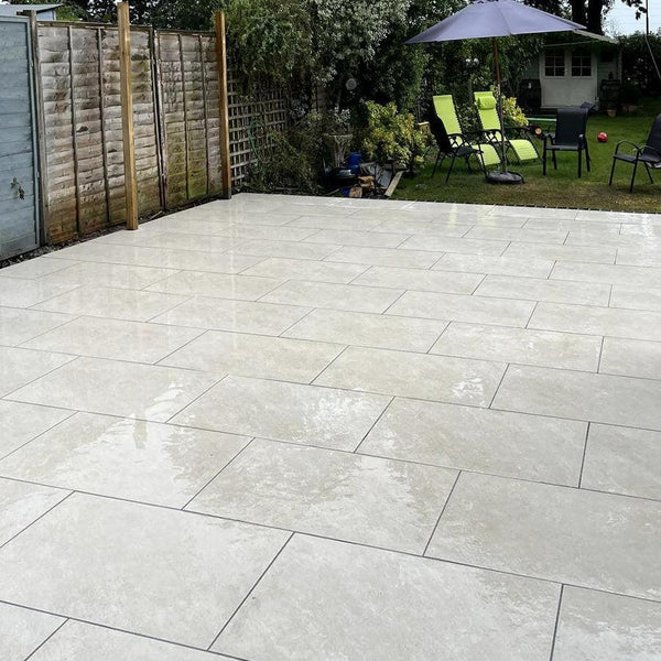 quartz white porcelain paving slabs