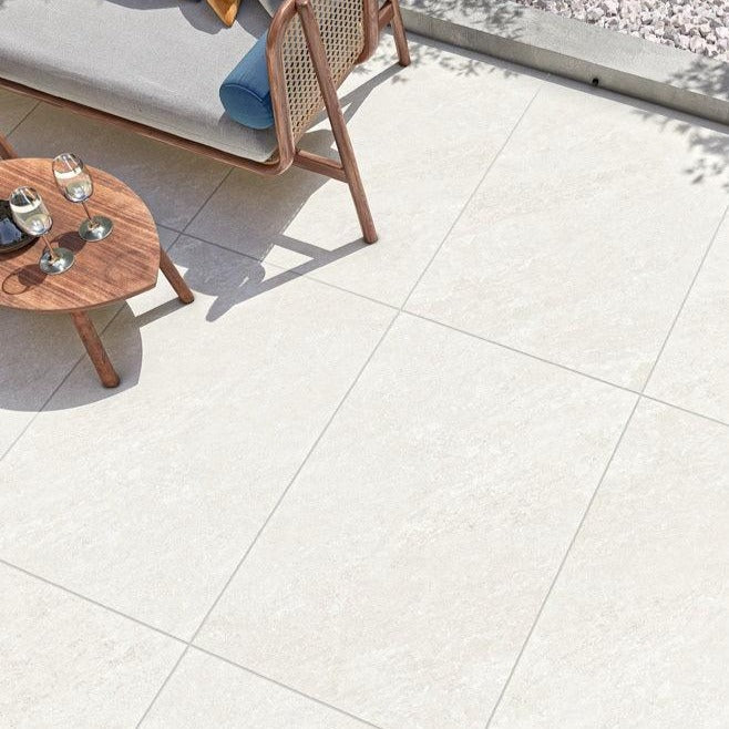 quartz white porcelain paving slabs 900 x 600